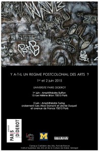  Y A-T-IL UN RÉGIME POSTCOLONIAL DES ARTS ?